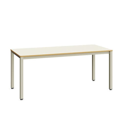 Table d'enseignement contemporaine - Space Plus - Mirplay Objektmöbel - en MDF / avec piètement en métal peint / rectangulaire