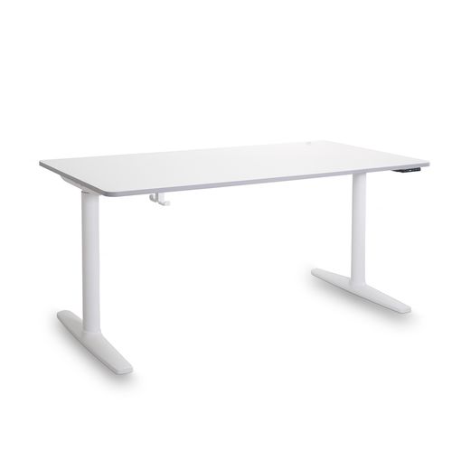 Table contemporaine - Tona - Mirplay Objektmöbel - en mélaminé / avec piètement en acier / rectangulaire
