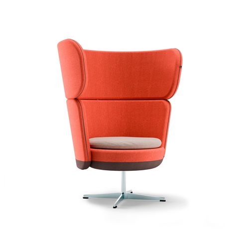 Fauteuil contemporain - Manny Large - Mirplay Objektmöbel - en tissu / en bois / tapissé