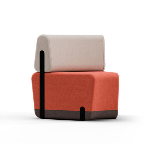 Banquette modulable - Kalin Curved  - Mirplay Objektmöbel - contemporaine / en tissu / en bois