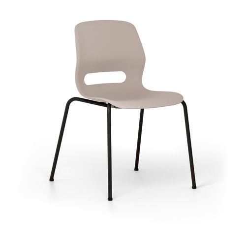 Chaise contemporaine - Jun - Mirplay Objektmöbel - d'intérieur / en polypropylène / avec piètement en métal