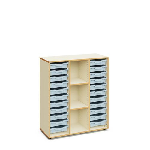 Meuble de rangement sur pied - Blair - Mirplay Objektmöbel - sur piétement / pour le secteur de l'éducation / pour école