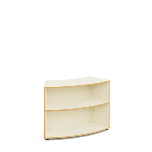 Bibliothèque basse - Marie - Mirplay Objektmöbel - à roulettes / pour école / en contreplaqué