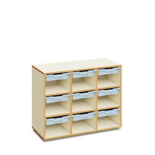 Meuble étagère intérieur - Merit - Mirplay Objektmöbel - pour intérieur / pour école maternelle / pour école