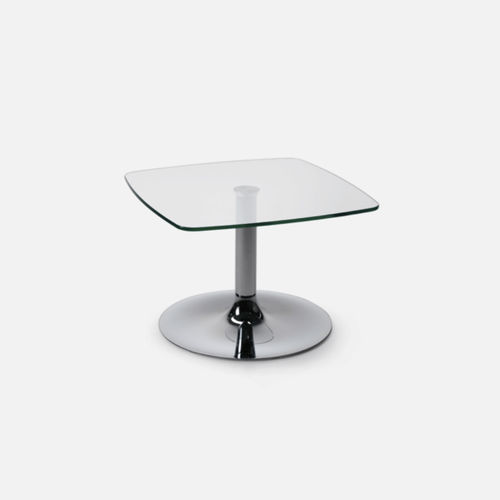 Table contemporaine - 845 - Gierre Sedute - en métal / avec piètement en métal / carrée