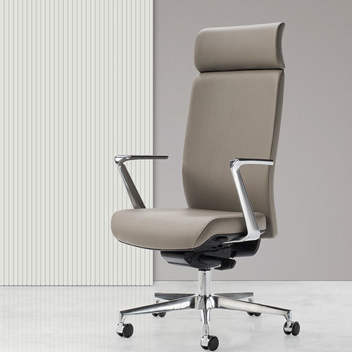 Fauteuil de direction contemporain - GLAMOUR - Gierre Sedute - en cuir / en tissu / en caoutchouc