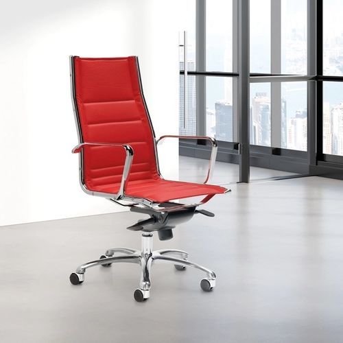 Fauteuil de direction contemporain - KRISTAL - Gierre Sedute - en cuir / en tissu / en acier