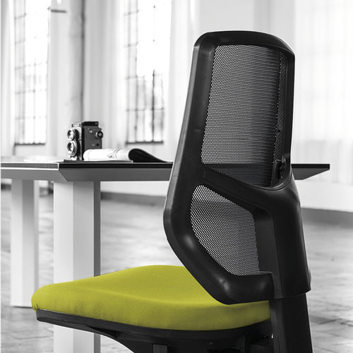 Chaise de bureau contemporaine - PLUS - Gierre Sedute - d'intérieur / en résille / avec piètement en métal