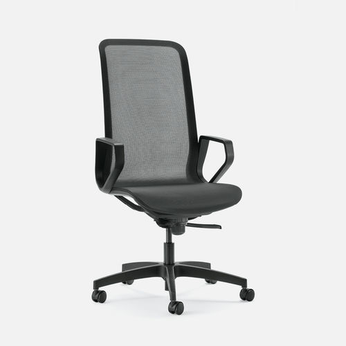 Chaise de bureau contemporaine - TREND - Gierre Sedute - d'intérieur / en tissu / avec piètement en métal