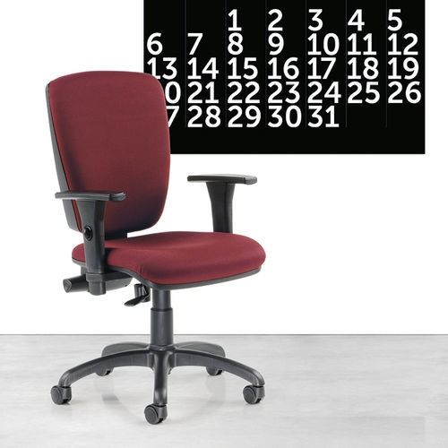 Chaise de bureau contemporaine - NAOS - Gierre Sedute - d'intérieur / en cuir / en tissu