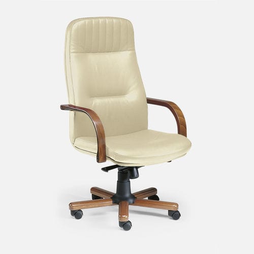 Fauteuil de direction contemporain - ARCADIA - Gierre Sedute - en cuir / en tissu / en métal