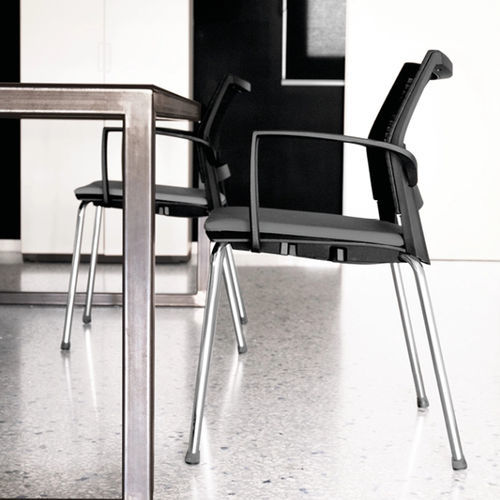 Chaise contemporaine - KLUSTER - Gierre Sedute - d'intérieur / en plastique / en tissu