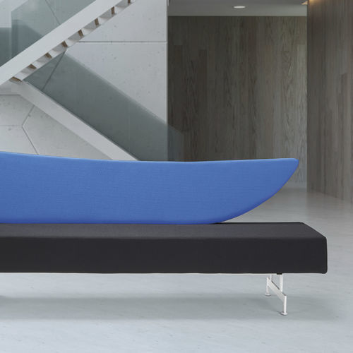 Canapé contemporain - LOGIN - Gierre Sedute - en tissu / en cuir / couleur personnalisable