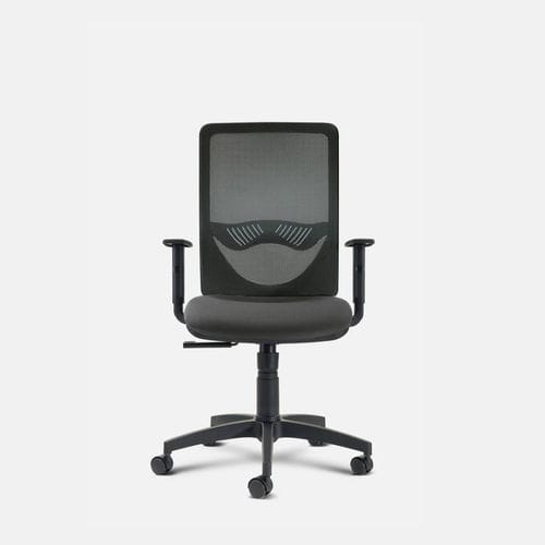 Chaise de bureau contemporaine - DUKE - Gierre Sedute - d'intérieur / en cuir / en tissu