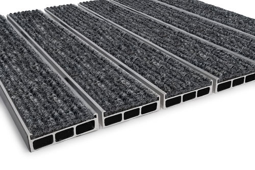 Tapis d'entrée pour supermarché - Clean Ryps Premium - TechemMatten - pour établissement public / pour bâtiment / pour espace public