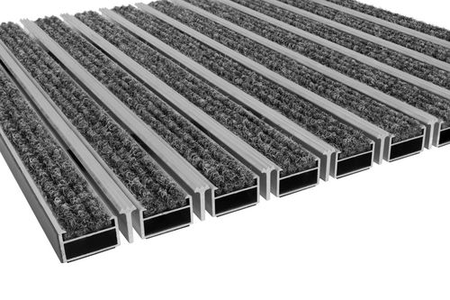 Tapis d'entrée pour établissement public - Clean Ryps Edge (Y-shaped profile) - TechemMatten - pour bureau / pour hôtel / pour hôpital