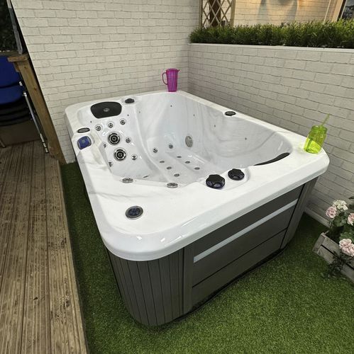 Spa hors-sol - CX-2 - Catalina Spas - rectangulaire / 2 places / en inox