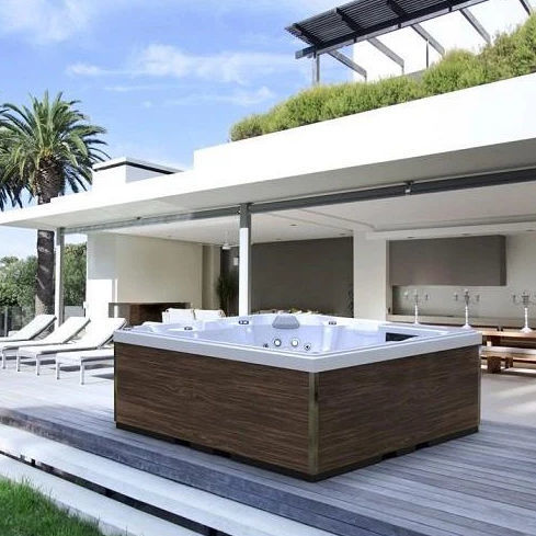 Spa hors-sol - Celeste - Catalina Spas - carré / 6 places / en aluminium