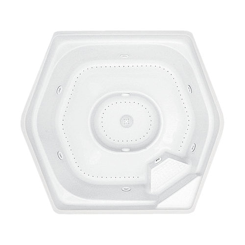 Spa encastrable - Classic Skimmer - Catalina Spas - hors-sol / hexagonal / 5 places