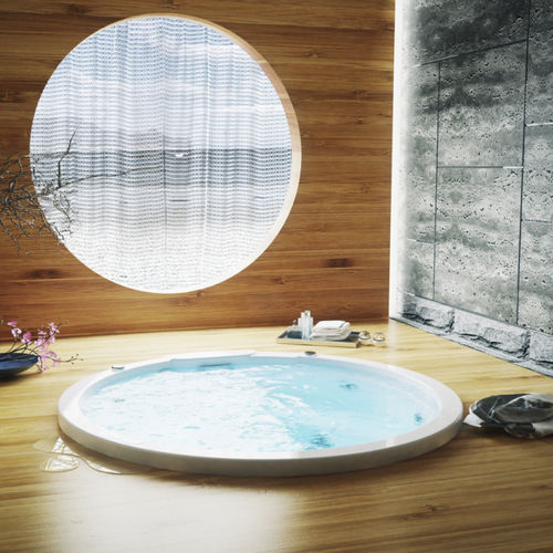 Spa encastrable - Victoria Skimmer - Catalina Spas - hors-sol / rond / 5 places
