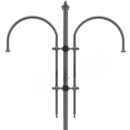 Console pour lampadaire urbain en fer galvanisé - COD 342 - EUROCOM SRL