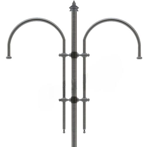Console pour lampadaire urbain en fer galvanisé - COD 343 - EUROCOM SRL