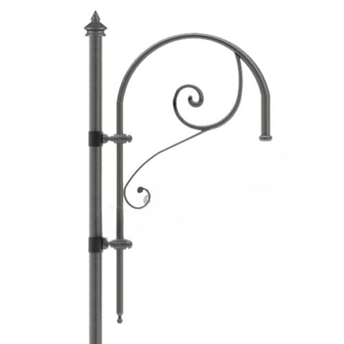 Console pour lampadaire urbain en fer galvanisé - COD 345 - EUROCOM SRL