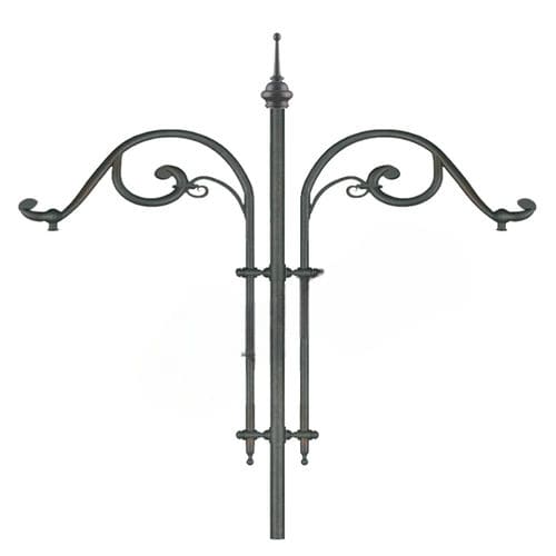 Console pour lampadaire urbain en fer galvanisé - COD 357 /A - EUROCOM SRL