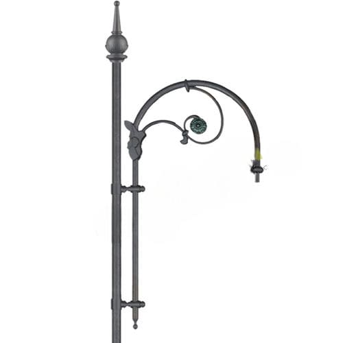 Console pour lampadaire urbain en fer galvanisé - COD 365 - EUROCOM SRL