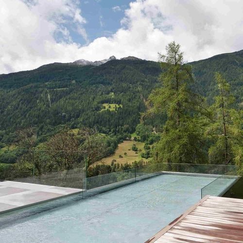 Fond mobile pour piscine sur mesure - ELEVATE - en inox 316 L / en bois / en céramique