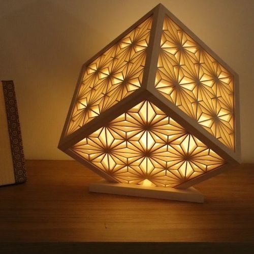 Lampe de sol - KUMIKO  - Kitsutaka Co., Ltd. - en bois / contemporaine / à batterie rechargeable