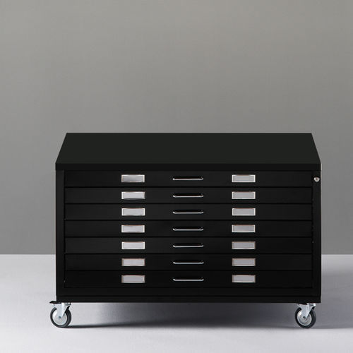 Meuble à plans en acier - ICON DRAFTECH - Emme Italia srl - professionnel / à 7 tiroirs