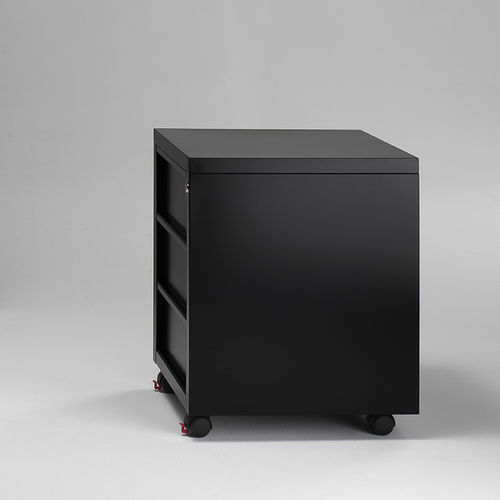Commode contemporaine - ICON QS53 - Emme Italia srl - en acier / avec tiroir / rectangulaire