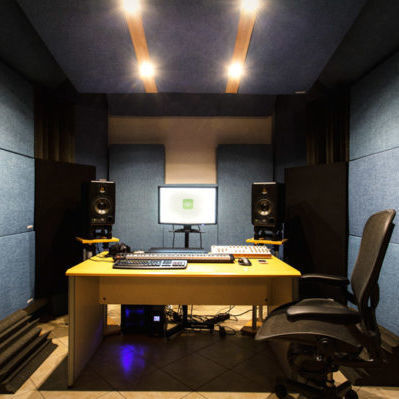 Panneau d'absorption acoustique pour mur - KOMBAT 20 - Oudimmo Acoustic Design - pour plafond / autoportant / en tissu