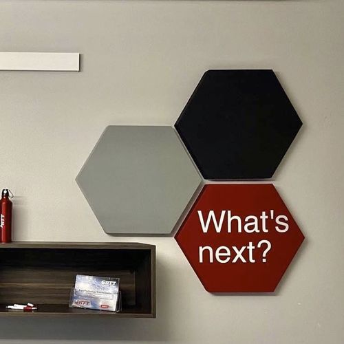 Panneau d'absorption acoustique pour mur - EXIST ART - Oudimmo Acoustic Design - pour cloison / pour plafond / sur bureau
