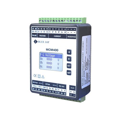 Compteur d'énergie triphasé - MCM400 - Chongqing Blue Jay Technology Co.,Ltd - monophasé / avec afficheur LCD / résidentiel