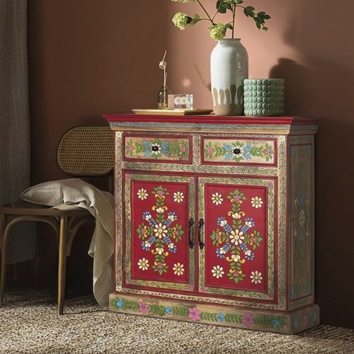 Buffet rustique - 1893 - Giner y Colomer - en bois / avec étagère / avec tiroirs
