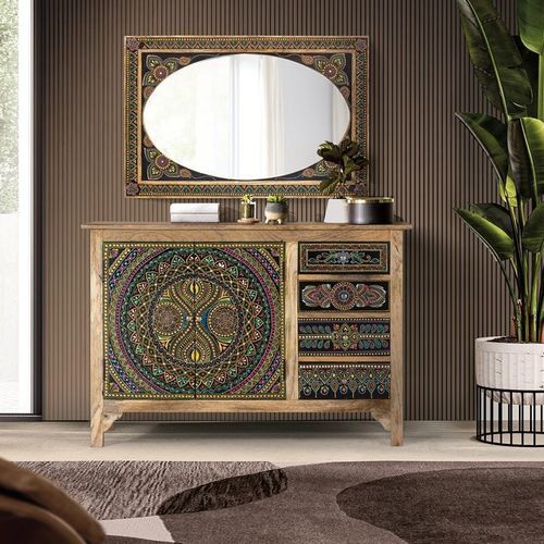 Buffet contemporain - 1446 - Giner y Colomer - en bois / en bois peint à la main / avec tiroirs