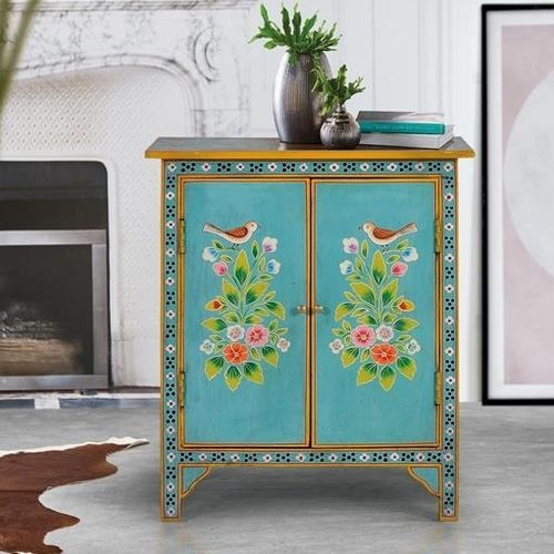 Meuble de rangement de sol - 1396 - Giner y Colomer - contemporain / en bois peint à la main / multicolore
