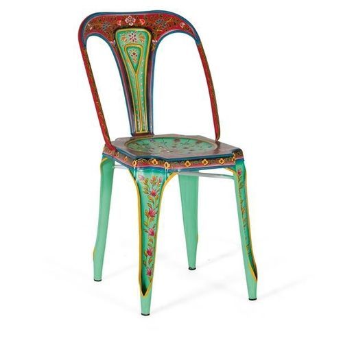 Chaise contemporaine - 1583 - Giner y Colomer - d'intérieur / en métal / avec piètement en métal