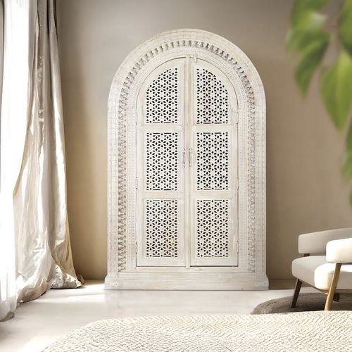 Armoire contemporaine - 1701 - Giner y Colomer - en bois massif / à portes battantes / blanche