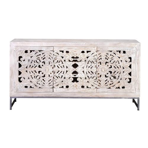 Buffet contemporain - 6894 - Giner y Colomer - en métal / en bois sculpté / avec tiroirs