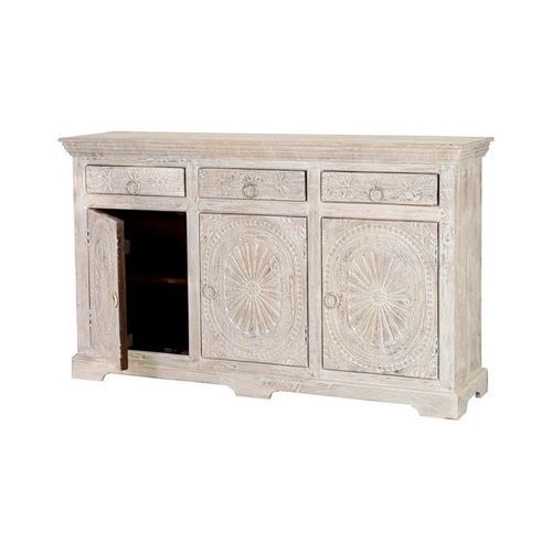 Buffet contemporain - 6818 - Giner y Colomer - en bois / en bois sculpté / avec étagère