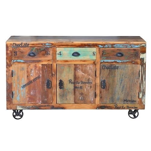 Buffet classique - 6296 - Giner y Colomer - en métal / en bois massif / en bois de récupération