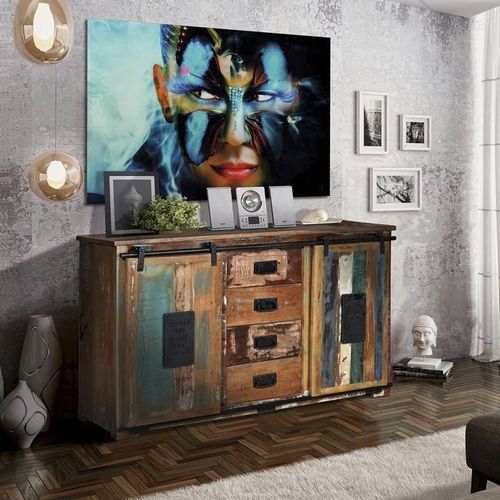 Buffet classique - 6361 - Giner y Colomer - en métal / en bois de récupération / recyclé