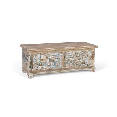 Coffre contemporain - 6782 - Giner y Colomer - en bois / en bois de récupération