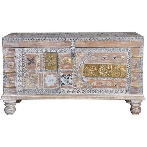 Coffre contemporain - 6657 - Giner y Colomer - en bois / en bronze