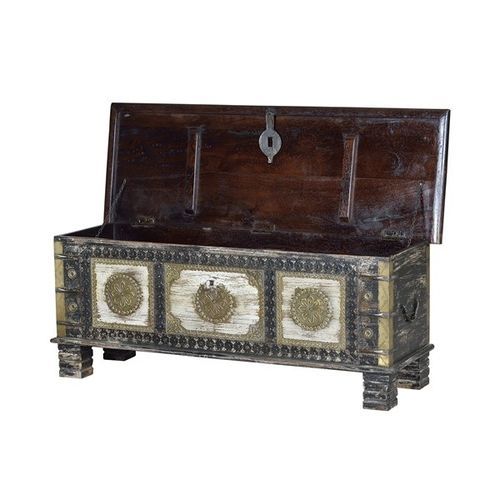 Coffre classique - 6498 - Giner y Colomer - en bois / en bronze