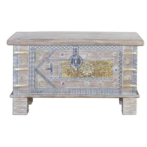 Coffre contemporain - 6643 - Giner y Colomer - en bois / en bronze