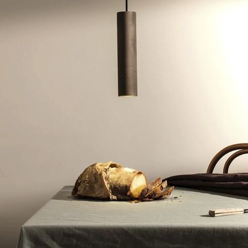 Lampe suspendue - CROMIA - Plato Design srls - en béton / contemporaine / intérieure